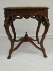 French Carved Parlor Table