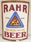 Lighted corner sign, Rahr Beer