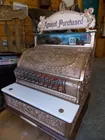 Brass cash register