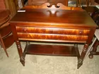 MAHOGANY 2 DRAWER SERVER