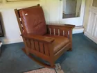 Signed Stickley Mission Oak Rocker - Aug. 2003