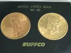 1904 $20 Gold Liberty Head Double Eagle MS60 Coin