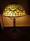 Tiffany Studios Leaf & vine lamp