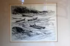 Charles H. Woodbury, Dories in a Rough 