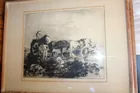 Edmund Blampied, 1936 “Seaweed Harvest”