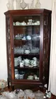 Antique Chippendale style corner cabinet