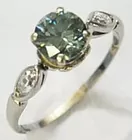 Platinum Ring w/1 ct. Diamond Solitaire