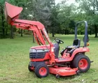 4WD diesel Kubota tractor/mower