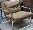 Sgd.THAYER COGGIN MILO BAUGHMAN ARMCHAIR