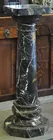 Black & White Marble Pedestal
