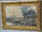 Sgd. R.L. Johnston Watercolor