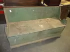 wood/ sugar bench