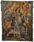 Santos Oil Painting