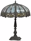 Antq. Slag Glass Table Lamp