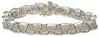 14K Bracelet w/4 Cttw Diamonds