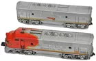 Lionel Santa Fe Streamline Engine & Car