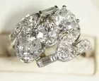 4.50 ct diamond ring in platinum