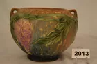 Roseville, Wisteria Bowl, Brown, No Mark