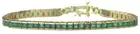 14K Emerald Tennis Bracelet