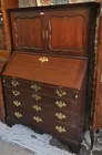 Baker Williamsburg Low Mahogany Sec'y Desk