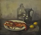 Henk Bos Still Life Oil Painting