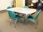 1950s chrome kitchen table