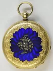 14K Enamel Antique Pocketwatch