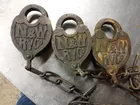 60'S N&W RAILROAD LOCKS