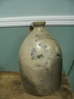 Early, Decorated, Salt Glaze Pottery Merchant Jug