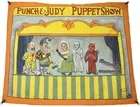 Huge Vintage Puppet Show Poster