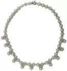 Heavy 18K Diamond Necklace