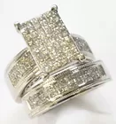 14K Ring, Covered w/Diamonds
