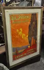 Lg. Old French Ad Poster