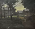 Impressionist Painting, Unsigned