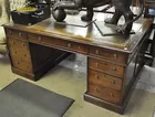Mahogany Partner's Desk