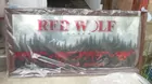 Lyn Liechty Auctions, Large Red Wolf Mirror (new)
