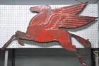 Vintage Mobil Pegasus Sign