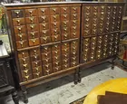Mahogany Card Catalog Files