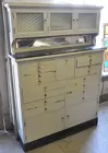 Antq. Painted Dental Cabinet