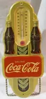 Coca Cola Metal Thermometer