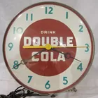 Double Cola Electric Advertising Clock