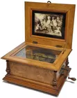 Antq. Metal Disk Music Box