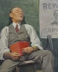 Gulbrand Christensen Pntg., Man Dozing