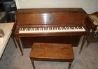 WURLITZER PLAYER PIANO W/ROLLS 