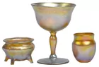 3 Pcs. of Tiffany Art Glass