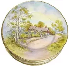 12 Royal Worcester Plates
