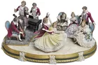 Very Large Dresden Figural Group