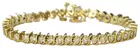 14K Bracelet w/8 Cttw Diamonds