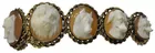 14K Cameo Bracelet w/Dogs