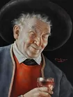 Oil of German Man, sgd. U. Eichinger